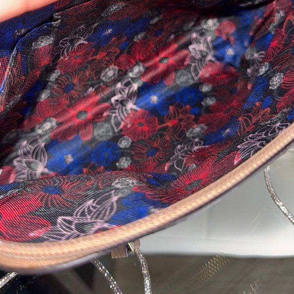 Purse Crossbody Leather - LODIS CROSSBODY - Tan with design inside - Picture 8 of 9